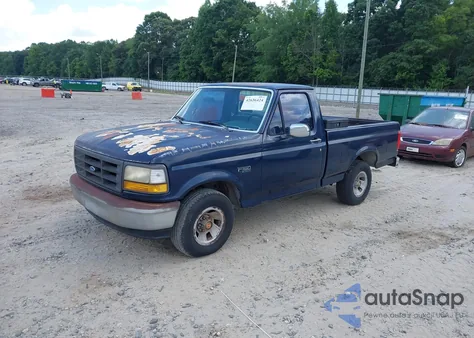 1993 Ford F150 z USA, uszkodzony, nr VIN 1FTDF15Y1PNB24389